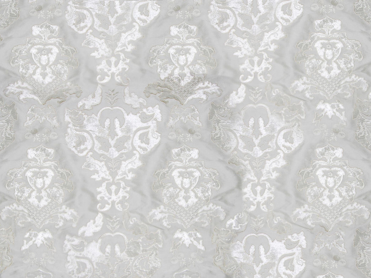 Scalamandre HC 00017785 IVORY PALAZZO RICCI SILK Fabric