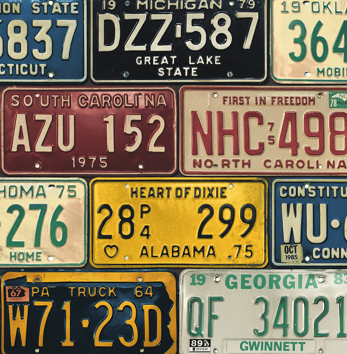 Harry&Grace HG11301 License Plates