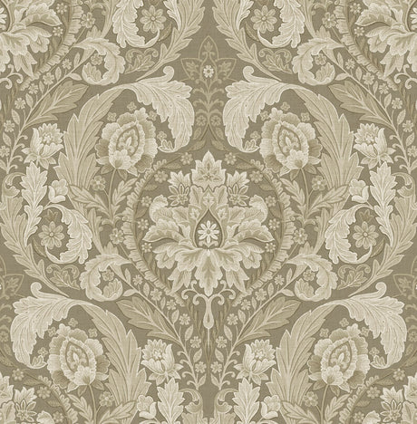 Harry & Grace HG12905 Thornton Vintage Damask Wallpaper