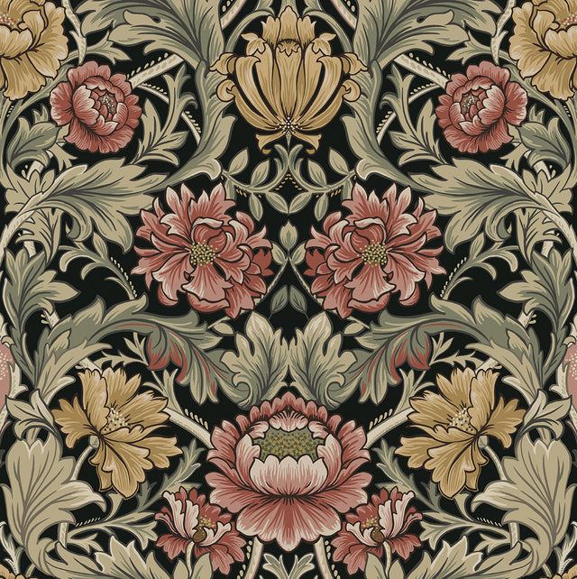 Harry & Grace HG14000 Acanthus Floral Cameo Wallpaper