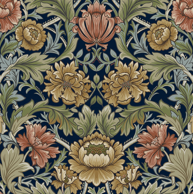 Harry & Grace HG14002 Acanthus Floral Cameo Wallpaper