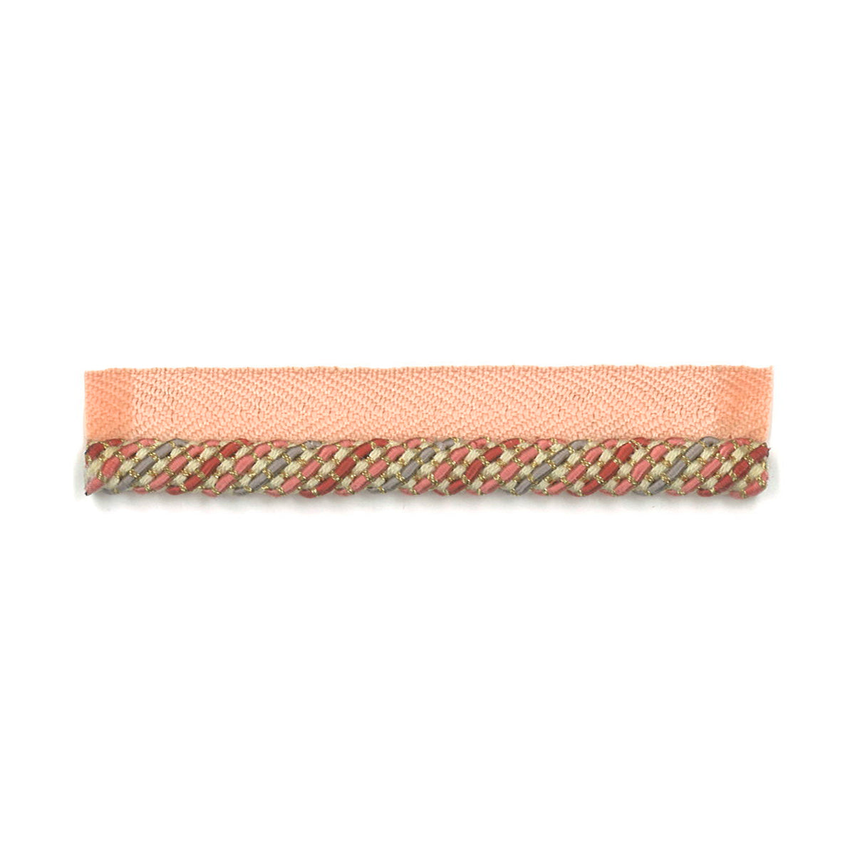 STOUT HICK-10 HICKORY 10 CORAL Fabric - Eades Wallpaper & Fabric