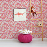 Brewster HN002604 Stealth Pink Camo Wave Wallpaper