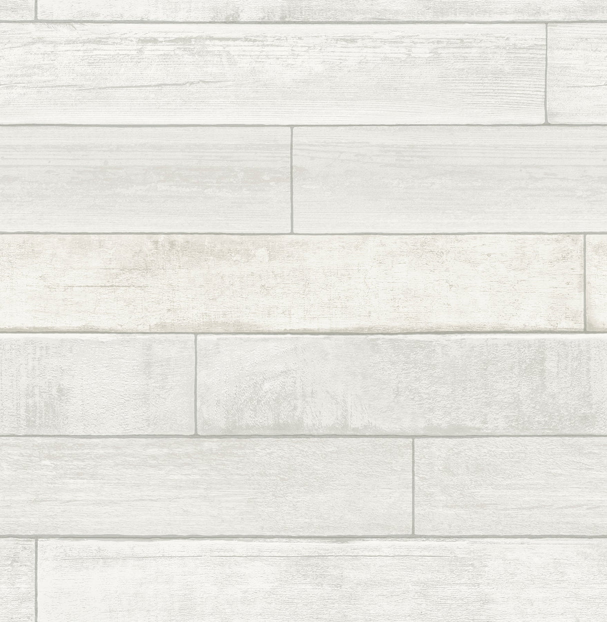 Brewster HN002634 Wallace White Timber Wallpaper