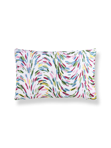 Scalamandre HN 0001LBDK27336 FOUNTAIN EMBROIDERY PILLOW - Pi