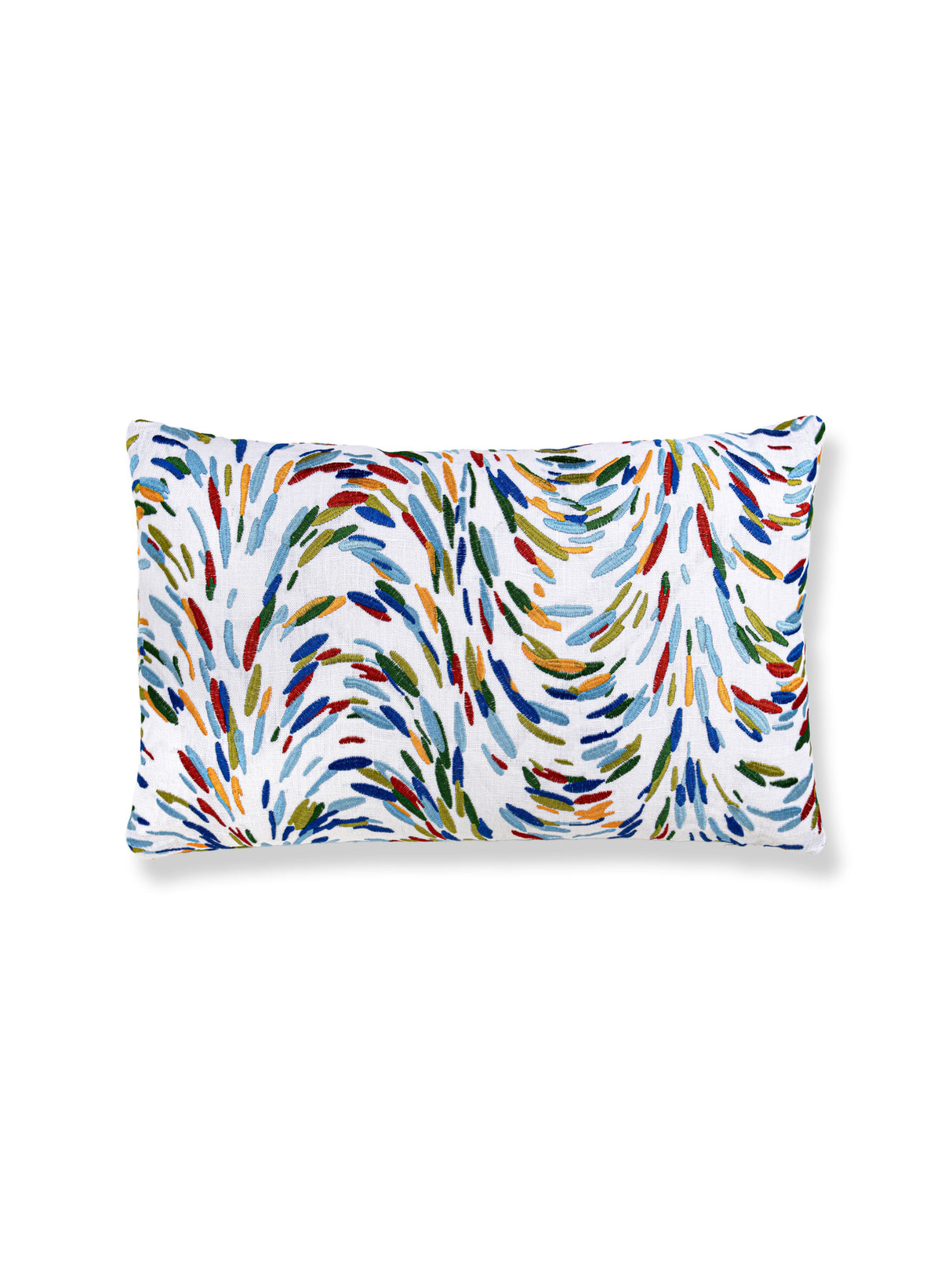 Scalamandre HN 0002LBDK27336 FOUNTAIN EMBROIDERY PILLOW - Pi