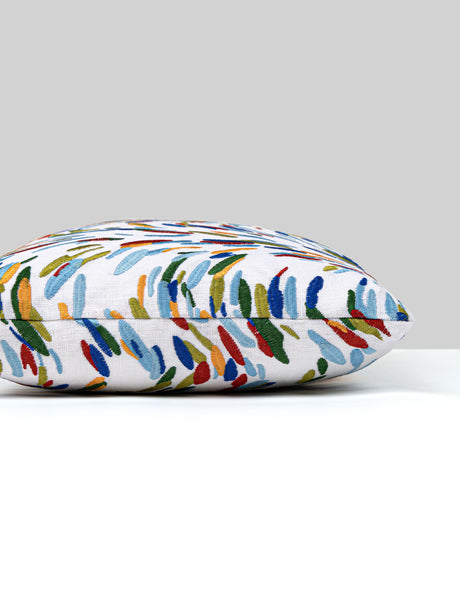 Scalamandre HN 0002LBDK27336 FOUNTAIN EMBROIDERY PILLOW - Pi