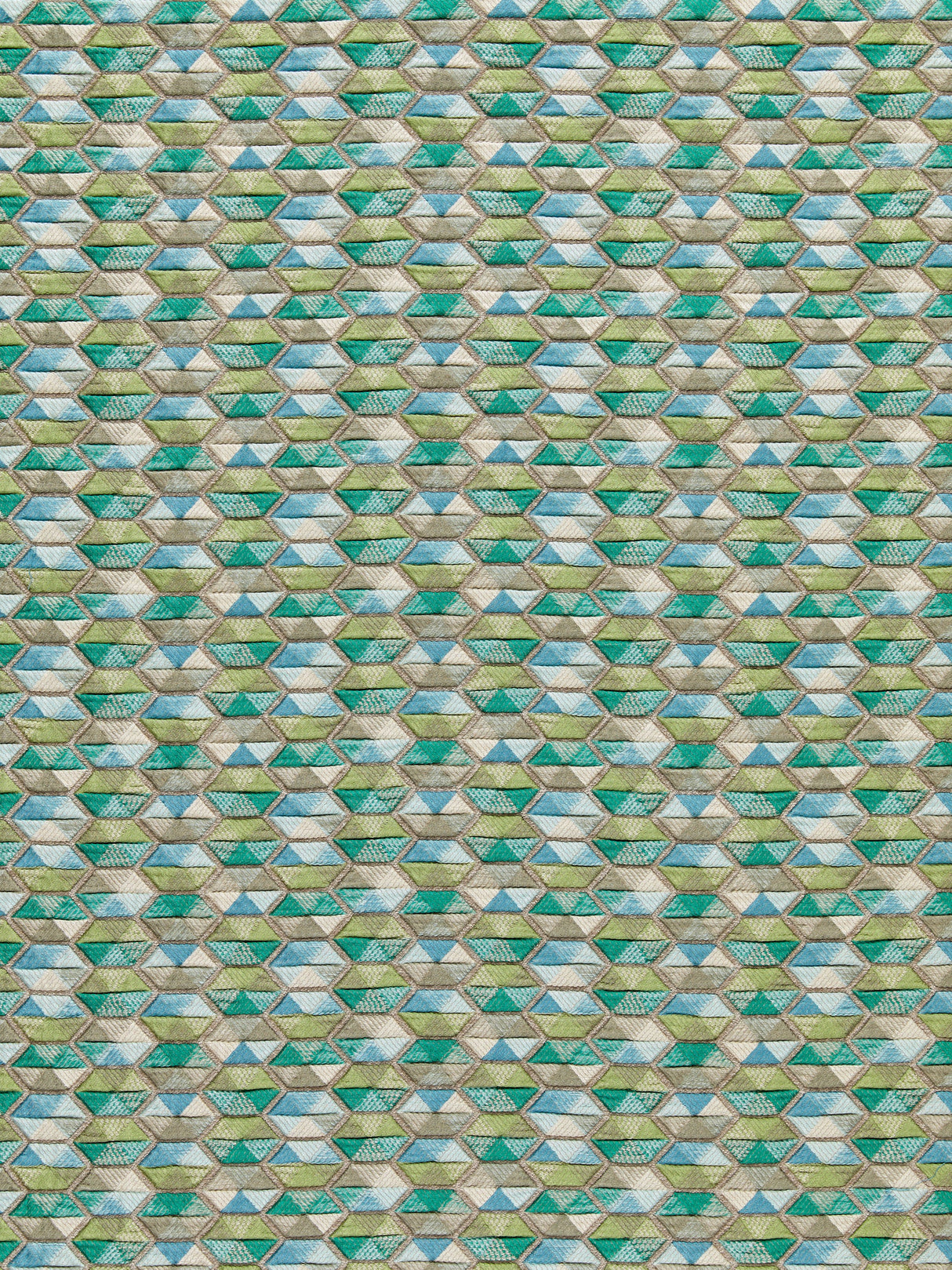 Scalamandre HN 000342006 AQUA CAROUSEL Fabric