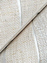 York HO2108GV Atelier Herringbone White Wallpaper