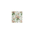 LEE JOFA HOLLYHOCK HAND.WHITEC.0 HOLLYHOCK HDB WHITE/CORAL Fabric - Eade's Wallpaper