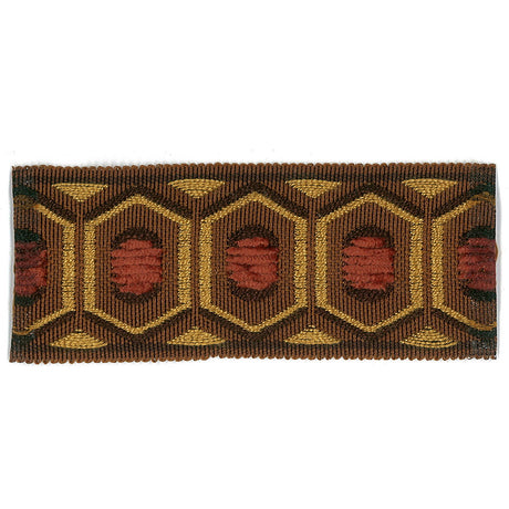 STOUT HONE-3 HONEYCOMB 3 SADDLE Fabric - Eades Wallpaper & Fabric