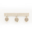 STOUT HOPA-3 HOPAT BEADED FRINGE 3 DESERT Fabric - Eades Wallpaper & Fabric