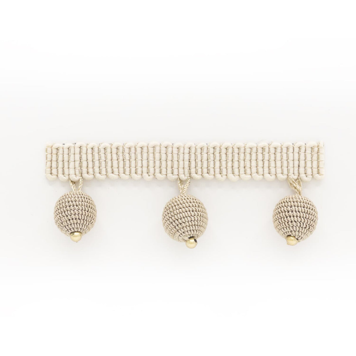 STOUT HOPA-3 HOPAT BEADED FRINGE 3 DESERT Fabric - Eades Wallpaper & Fabric