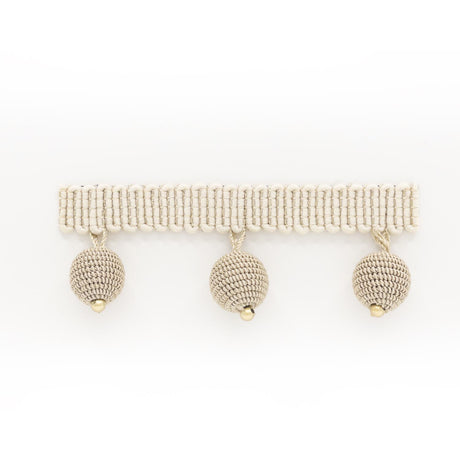 STOUT HOPA-3 HOPAT BEADED FRINGE 3 DESERT Fabric - Eades Wallpaper & Fabric