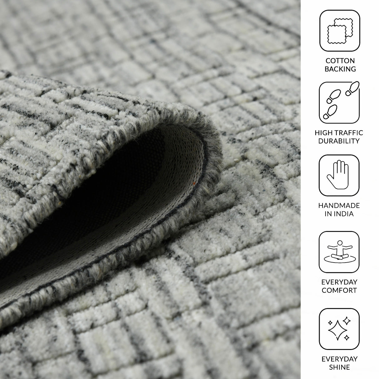 Amer Rugs HOU-3 Houston Modern Geometric Area Rug