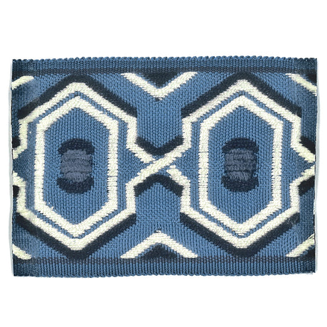 STOUT HUMO-1 HUMOR 1 BLUE Fabric - Eades Wallpaper & Fabric
