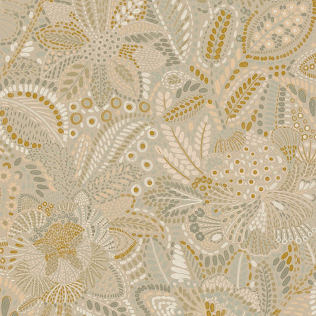 Galerie Havana 2 Floral Beige Wallpaper HV41067