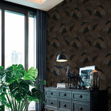 Galerie Havana 2 Geometric Bronze Brown Wallpaper HV41076