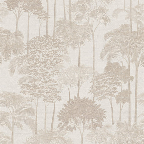 Galerie Havana 2 Tree Leaf Beige Wallpaper HV41081