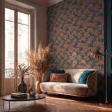 Galerie Havana 2 Tree Leaf Blue Wallpaper HV41084
