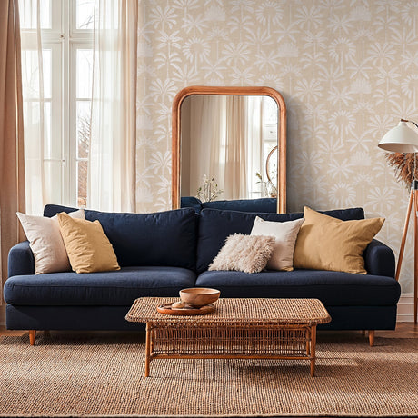 Galerie Havana 2 Tree Leaf Beige Wallpaper HV41086