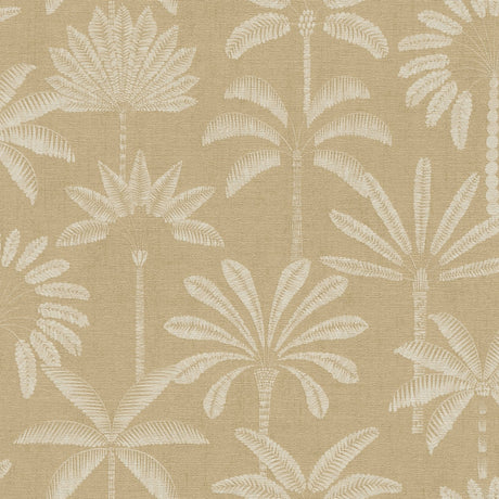 Galerie Havana 2 Tree Leaf Yellow Wallpaper HV41089