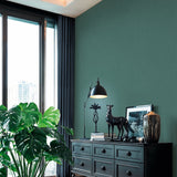 Galerie Havana 2 Plain Texture Blue Wallpaper HV41101