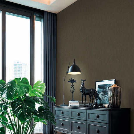Galerie Havana 2 Plain Texture Bronze Brown Wallpaper HV4110