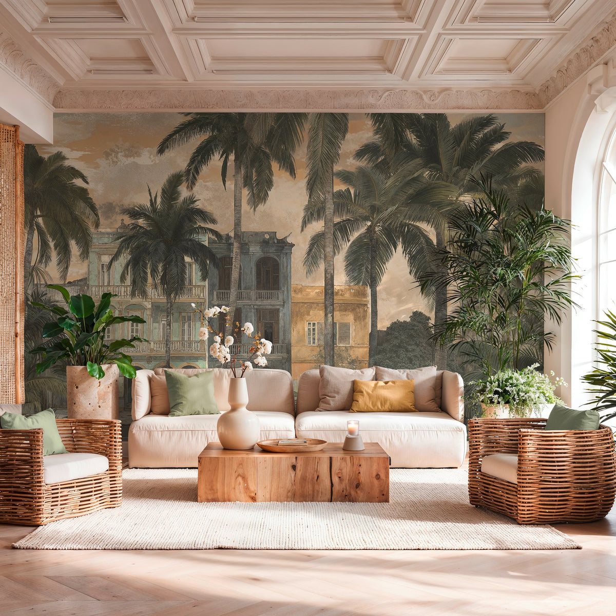Galerie Havana 2 Motif Beige Mural HV41107M