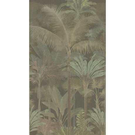 Galerie Havana 2 Tree Leaf Green Mural HV41108M
