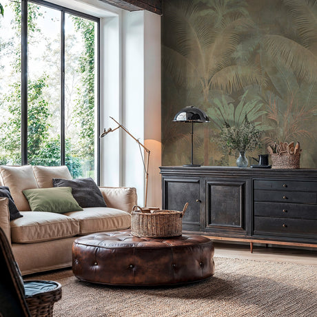 Galerie Havana 2 Tree Leaf Green Mural HV41108M
