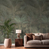 Galerie Havana 2 Tree Leaf Green Mural HV41108M