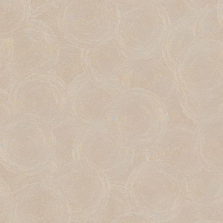 Galerie Hygge Home Stone Circles Motif Brown Wallpaper GG821