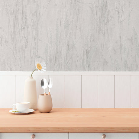 Galerie Hygge Home Meadow Stems Motif Beige Wallpaper GG8213