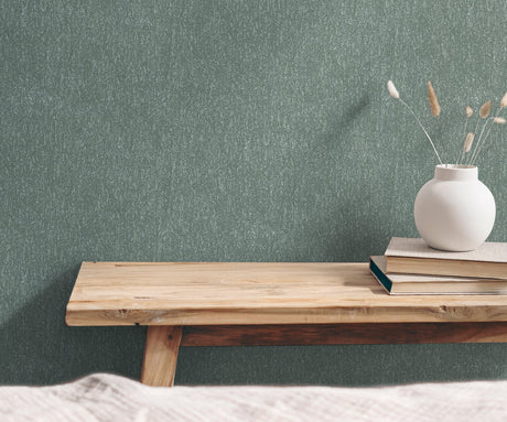 Galerie Hygge Home Soft Plaster Motif Green Wallpaper GG8214
