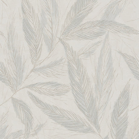 Galerie Hygge Home Fern Weave Motif Blue Wallpaper GG82148