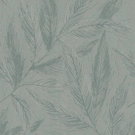 Galerie Hygge Home Fern Weave Motif Green Wallpaper GG82150