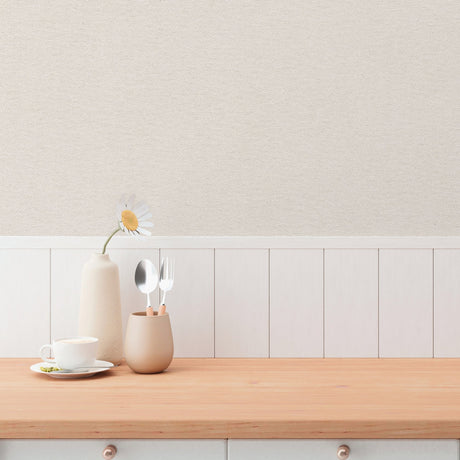 Galerie Hygge Home Plain Texture Beige Wallpaper GG82166