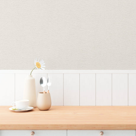 Galerie Hygge Home Plain Texture Beige Wallpaper GG82167