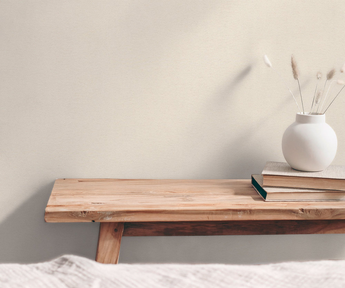 Galerie Hygge Home Plain Texture Beige Wallpaper GG82171
