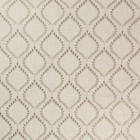 Mitchell MDS FF-2104-24 Ogee Grandstand-Jute - Eade's Wallpaper