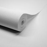 Galerie Little Dreamers Textile Plain White Wallpaper GDIC10
