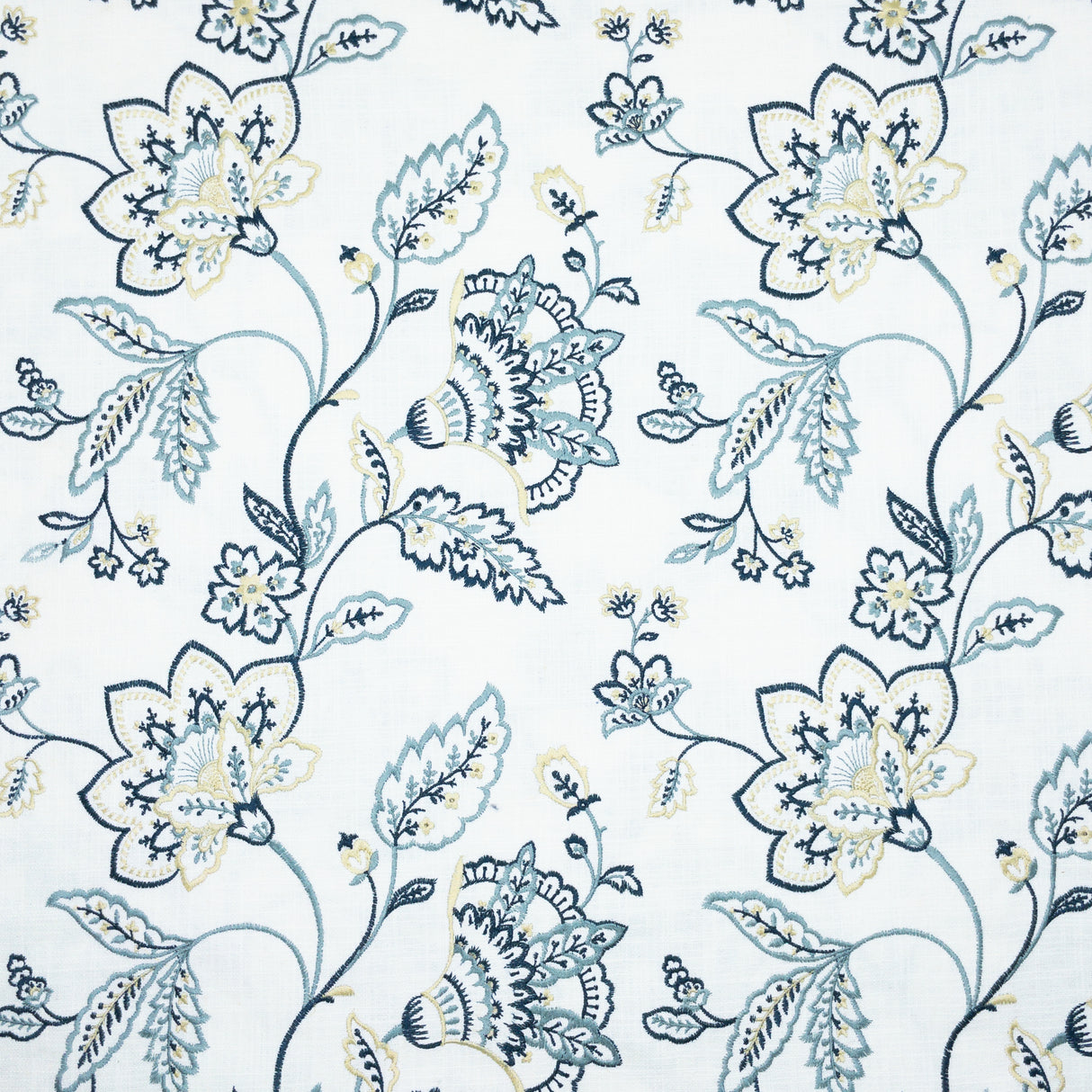 STOUT ILLI-1 ILLINOIS 1 MOONSTONE Fabric - Eades Wallpaper & Fabric