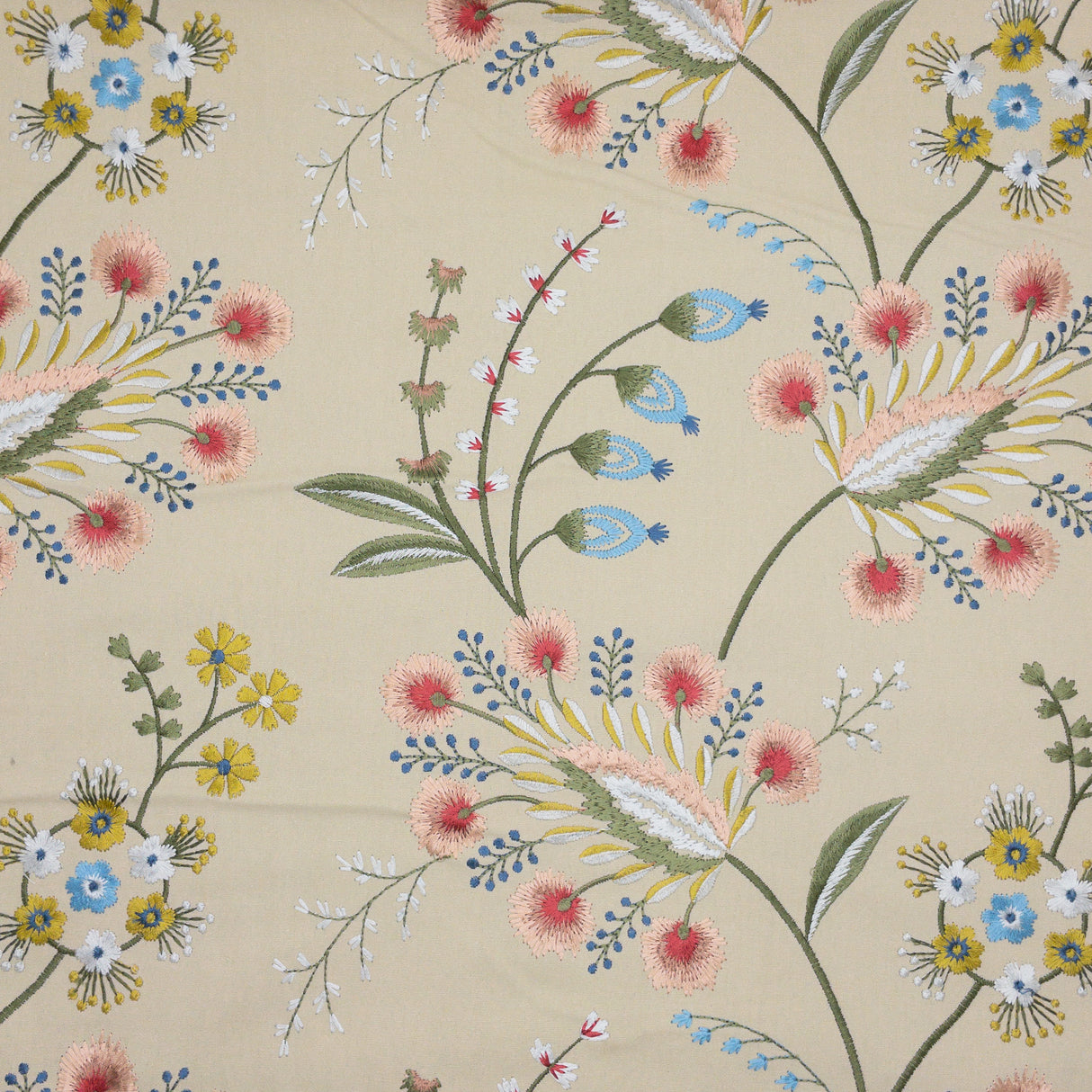STOUT ISHA-1 ISHA 1 BLOSSOM Fabric - Eades Wallpaper & Fabric