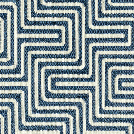 STOUT ISLA-2 ISLAND 2 NAVY Fabric - Eades Wallpaper & Fabric