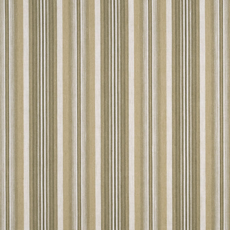G P & J BAKER J0503.110.0 MELORA STRIPE LINEN/TAUPE Fabric - Eade's Wallpaper