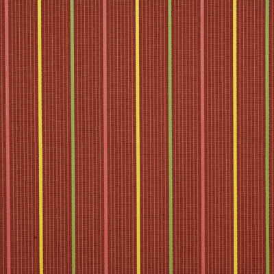G P & J BAKER J0653.480.0 WOLSEY STRIPE RUBY Fabric - Eade's Wallpaper