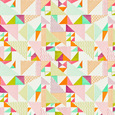 STOUT JABI-4 JABIRU 4 TUTTIFRUTTI Fabric - Eades Wallpaper & Fabric