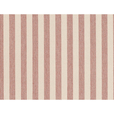 BRUNSCHWIG & FILS JAG-50005.7.0 DIRECTIRE STRIPE PEKIN RED Fabric - Eade's Wallpaper