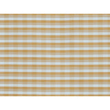 BRUNSCHWIG & FILS JAG-50008.40.0 LA STRADA CHECK  SAFFRON Fabric - Eade's Wallpaper